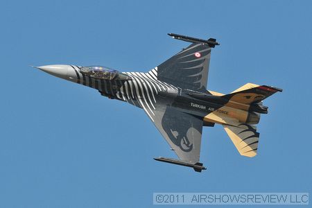 the Turkish Air Force&rsquo;s 100th year anniversary F-16